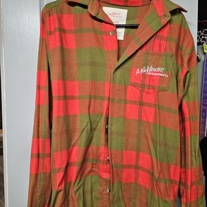 Freddy krueger plaid shirt